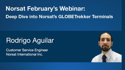 Seminario web: Inmersión profunda en las terminales GLOBETrekker de Norsat