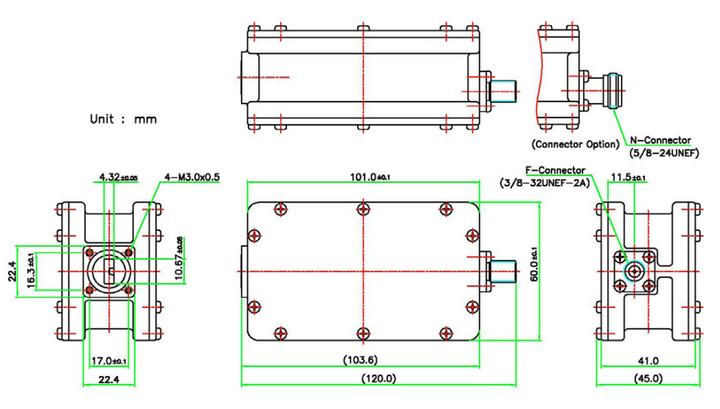 9200 Single Band Ka-Band PLL LNB