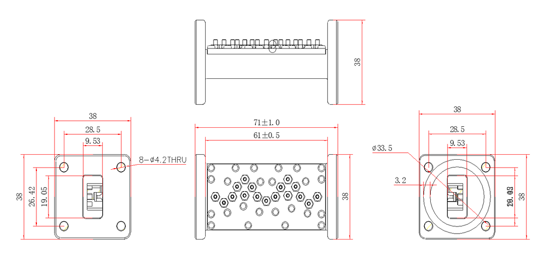 Transmit Reject Filter for LNB Redundancy Switch